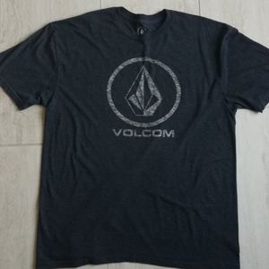 3/$30 VOLCOM Dark Grey Mens Tee Size XL